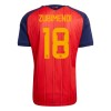 Maillot Espagne ZUBIMENDI 18 Domicile Coupe du Monde 2026