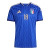 Maillot Italie Barella 18 Domicile Coupe du Monde 2026