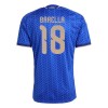 Maillot Italie Barella 18 Enfant Domicile Coupe du Monde 2026