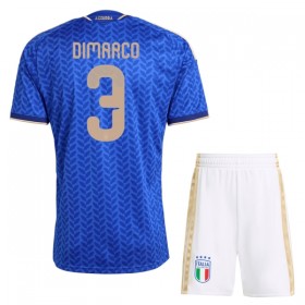 Maillot Italie Dimarco 3 Enfant Domicile Coupe du Monde 2026