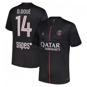 Maillot Paris Saint Germain D. Doue 14 Jordan Quatrième 2025-26