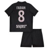 Maillot Paris Saint Germain Fabian 8 Jordan Enfant Quatrième 2025-26