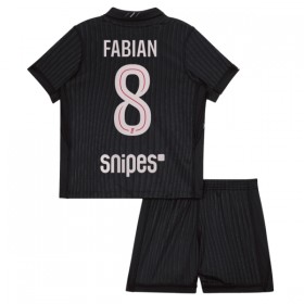 Maillot Paris Saint Germain Fabian 8 Jordan Enfant Quatrième 2025-26