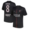 Maillot Paris Saint Germain Fabian 8 Jordan Quatrième 2025-26