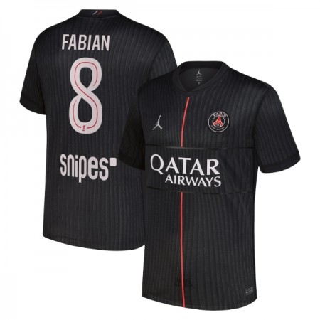 Maillot Paris Saint Germain Fabian 8 Jordan Quatrième 2025-26