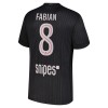 Maillot Paris Saint Germain Fabian 8 Jordan Quatrième 2025-26