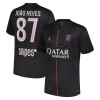Maillot Paris Saint Germain Joao Neves 87 Jordan Quatrième 2025-26