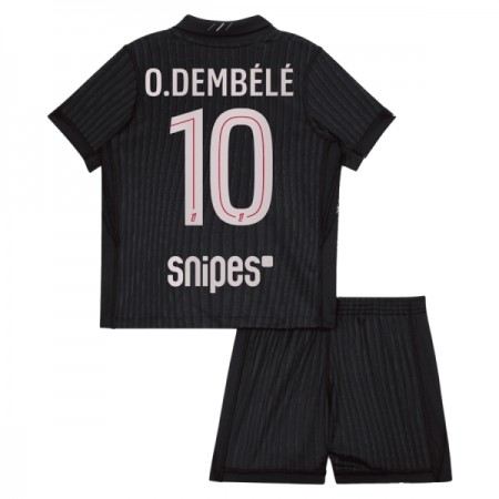 Maillot Paris Saint Germain O. Dembele 10 Jordan Enfant Quatrième 2025-26