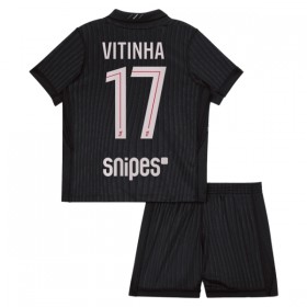 Maillot Paris Saint Germain Vitinha 17 Jordan Enfant Quatrième 2025-26