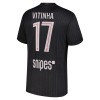 Maillot Paris Saint Germain Vitinha 17 Jordan Quatrième 2025-26