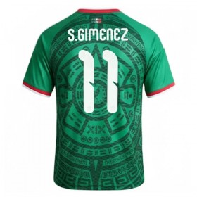 Maillot Mexique S.Gimenez 11 Domicile Coupe du Monde 2026