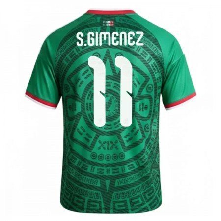 Maillot Mexique S.Gimenez 11 Domicile Coupe du Monde 2026