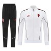AC Milan Ensemble Vestes d'Entraînement Blanche 2025-26 AC Milan Ensemble Vestes d'Entraînement Blanche 2025-26