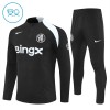 Chelsea Enfant Kit sweat-shirt d'entraînement Noire 2025-26 Quart-Zip