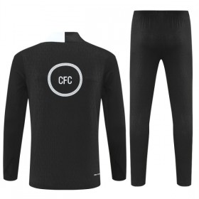 Chelsea Kit sweat-shirt d'entraînement Noire 2025-26 Quart-Zip