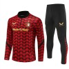 Feyenoord Rotterdam Kit sweat-shirt d'entraînement Rouge 2025-26 Quart-Zip Feyenoord Rotterdam Kit sweat-shirt d'entraînement Rouge 2025-26 Quart-Zip