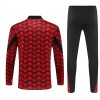 Feyenoord Rotterdam Kit sweat-shirt d'entraînement Rouge 2025-26 Quart-Zip