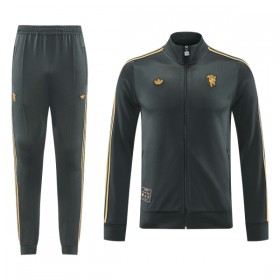 Manchester United Ensemble Vestes d'Entraînement Noire 2025-26