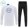 Paris Saint Germain Enfant Kit sweat-shirt d'entraînement Blanche 2025-26 Quart-Zip