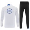 Paris Saint Germain Kit sweat-shirt d'entraînement Blanche 2025-26 Quart-Zip