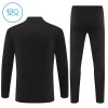Real Madrid Enfant Kit sweat-shirt d'entraînement Noire 2025-26 Quart-Zip
