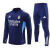 Real Madrid Kit sweat-shirt d'entraînement Navy 2025-26 Quart-Zip