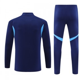Real Madrid Kit sweat-shirt d'entraînement Navy 2025-26 Quart-Zip