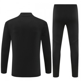 Real Madrid Kit sweat-shirt d'entraînement Noire 2025-26 Quart-Zip