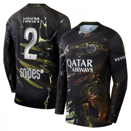 Maillot Paris Saint Germain Hakimi 2 Night Edition 2025-26 Manche Longue Maillot Paris Saint Germain Hakimi 2 Night Edition 2025-26 Manche Longue