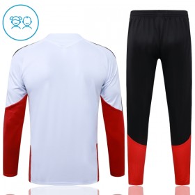 Allemagne Enfant Kit sweat-shirt d'entraînement Blanche 2026-27 Quart-Zip