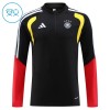 Allemagne Enfant Kit sweat-shirt d'entraînement Noire 2026-27 Quart-Zip