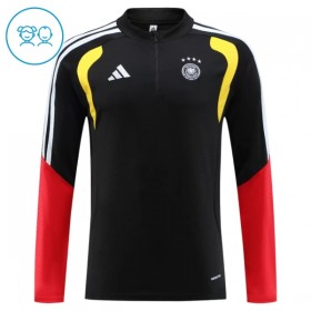Allemagne Enfant Kit sweat-shirt d'entraînement Noire 2026-27 Quart-Zip