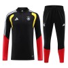 Allemagne Kit sweat-shirt d'entraînement Noire 2026-27 Quart-Zip