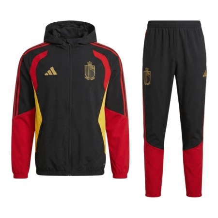 Belgique Veste à Capuche Noire 2026-27