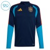 Espagne Enfant Kit sweat-shirt d'entraînement Navy 2026-27 Quart-Zip