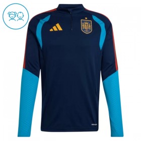 Espagne Enfant Kit sweat-shirt d'entraînement Navy 2026-27 Quart-Zip