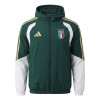 Italie Veste à Capuche Verte 2026-27
