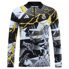 Real Madrid Marvel Kit sweat-shirt d'entraînement Noire 2026-27 Quart-Zip