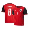 Maillot Autriche Alaba 8 Domicile Coupe du Monde 2026