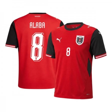 Maillot Autriche Alaba 8 Domicile Coupe du Monde 2026