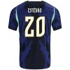 Maillot Brésil Estevao 20 Exterieur Coupe du Monde 2026