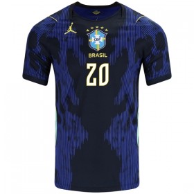 Maillot Brésil Estevao 20 Exterieur Coupe du Monde 2026