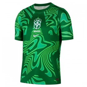 Maillot Brésil Gardien Domicile Coupe du Monde 2026 Verte