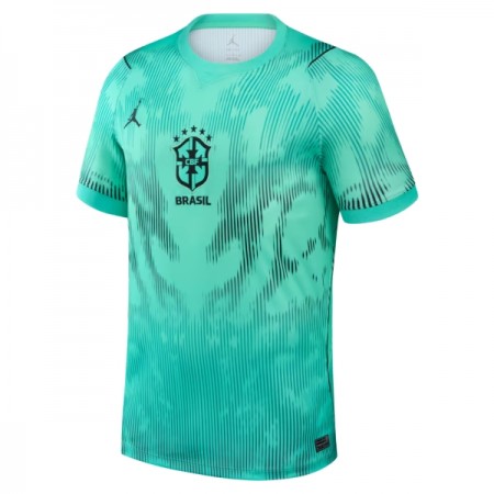 Maillot Brésil Gardien Exterieur Coupe du Monde 2026 Verte
