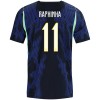 Maillot Brésil Raphinha 11 Exterieur Coupe du Monde 2026