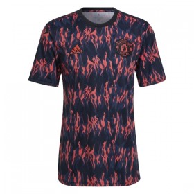Maillot Manchester United Pre-Match Noire 2025-26