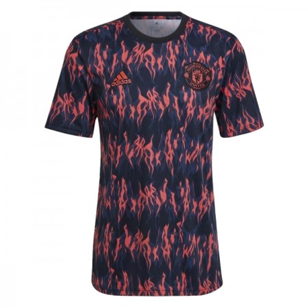 Maillot Manchester United Pre-Match Noire 2025-26