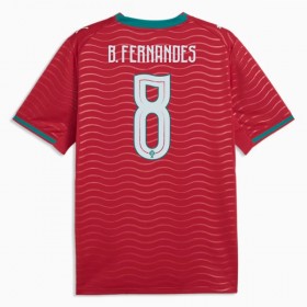 Maillot Portugal B. Fernandes 8 Domicile Coupe du Monde 2026