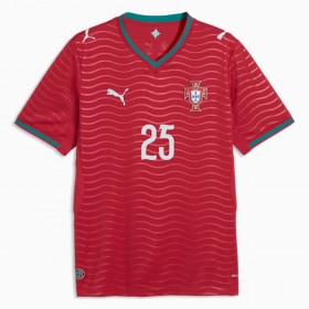 Maillot Portugal Nuno Mendes 25 Domicile Coupe du Monde 2026