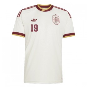Maillot Espagne Lamine Yamal 19 Exterieur Coupe du Monde 2026